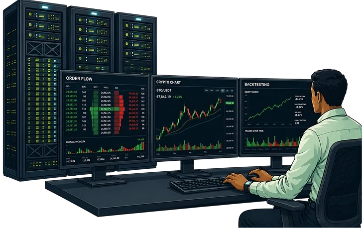 GPU monitor illustration