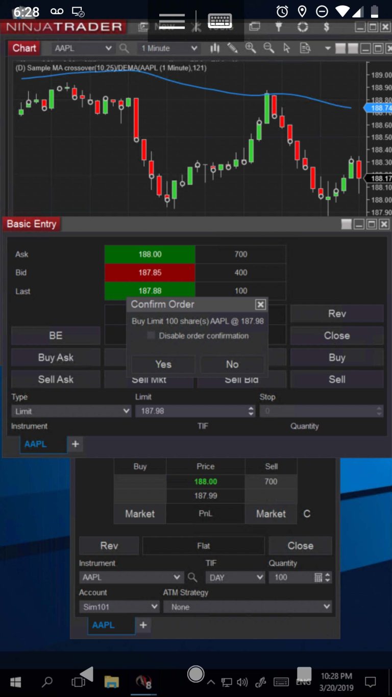 ChartVPS-Remote-Connection-Session-to-Windows-10-NinjaTrader-Remote-Trading